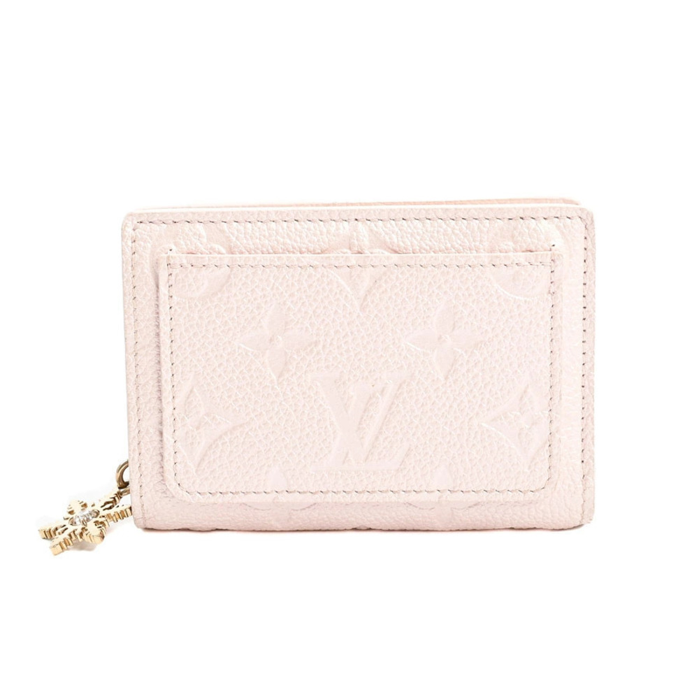 Louis Vuitton Portefeuille Claire Wallet Leather Pink